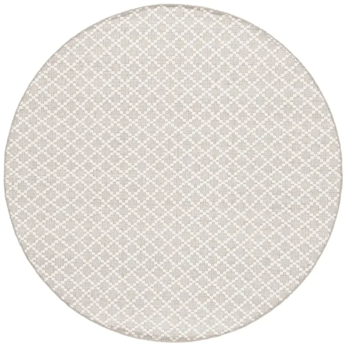 VERMONT 908 GREY  6' x 6' Round Round Rug