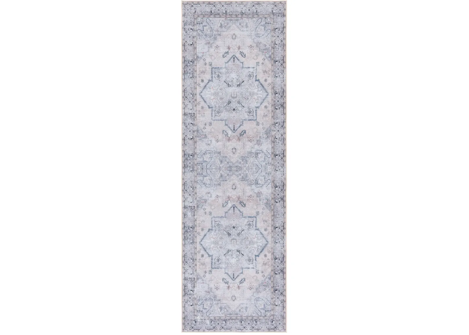 TUCSON 137 M/W S/R BEIGE  2'-6' x 6' Runner Rug