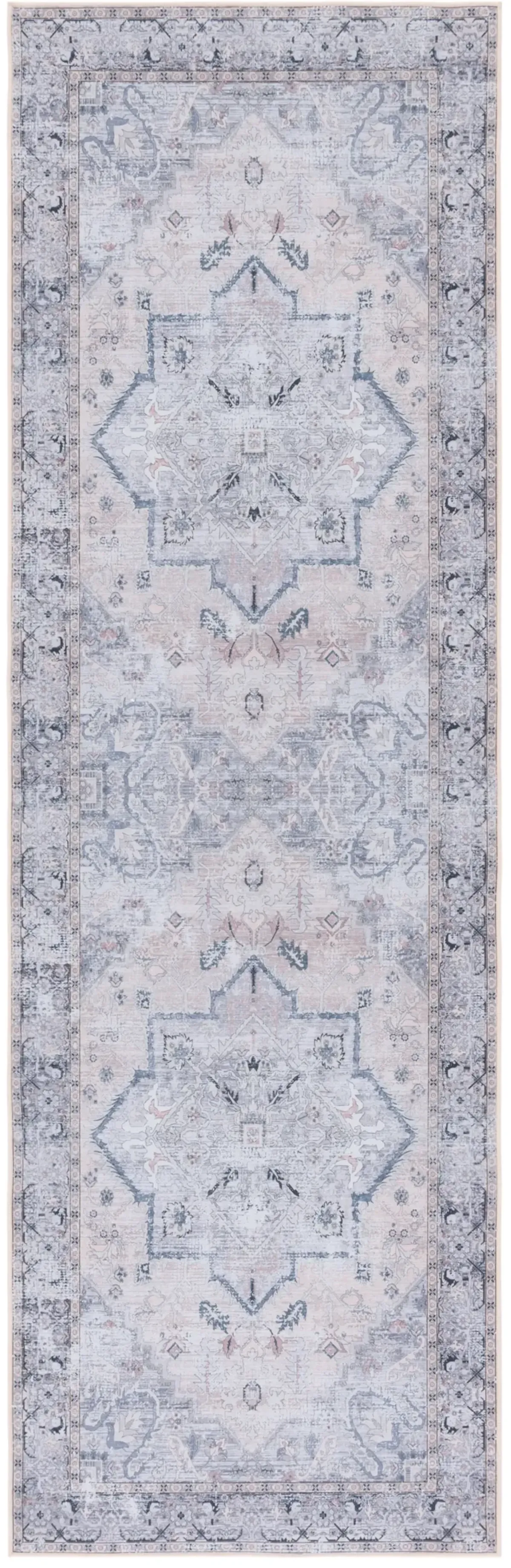 TUCSON 137 M/W S/R BEIGE  2'-6' x 6' Runner Rug