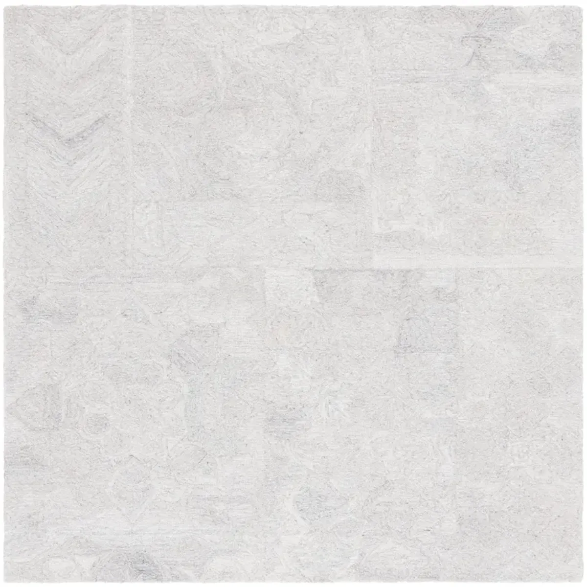 ABSTRACT Hand Tufted 6' x 6' Square area rug