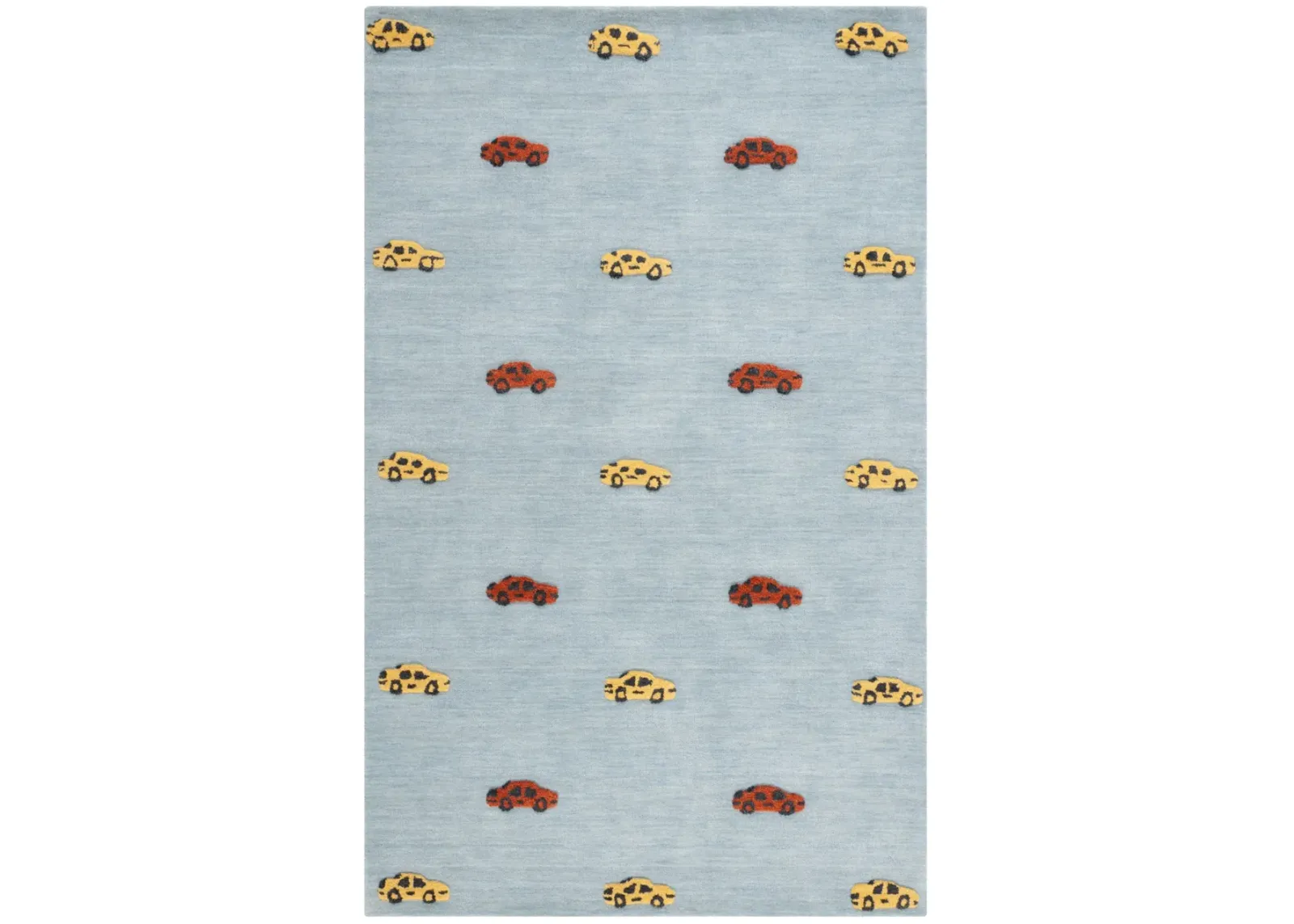 SAFAVIEH KIDS 806 LIGHT BLUE  3' x 5' Small Rectangle Rug