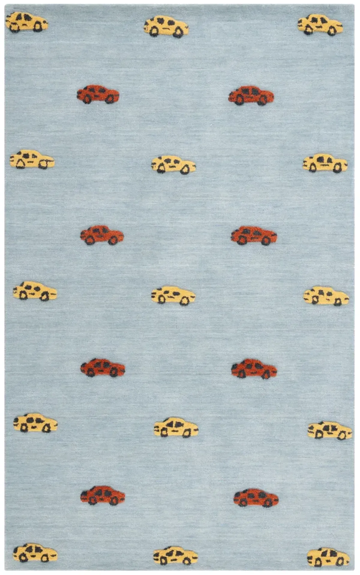 SAFAVIEH KIDS 806 LIGHT BLUE  3' x 5' Small Rectangle Rug