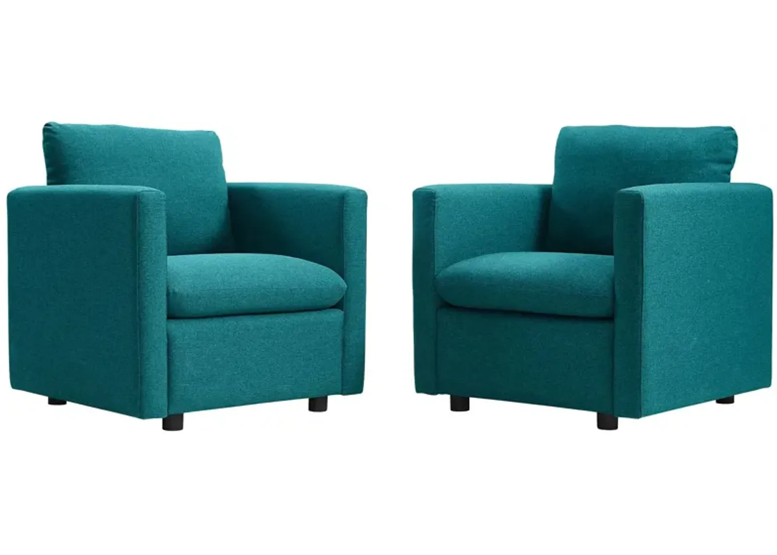 Activate Upholstered Fabric Armchair Set of 2