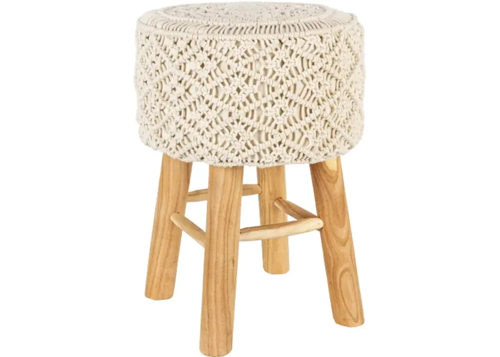 Mandala MDL-003 20"H x 14"W x 14"D Stool