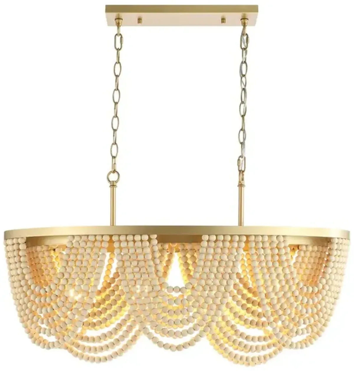 Alluri Beaded Chandelier