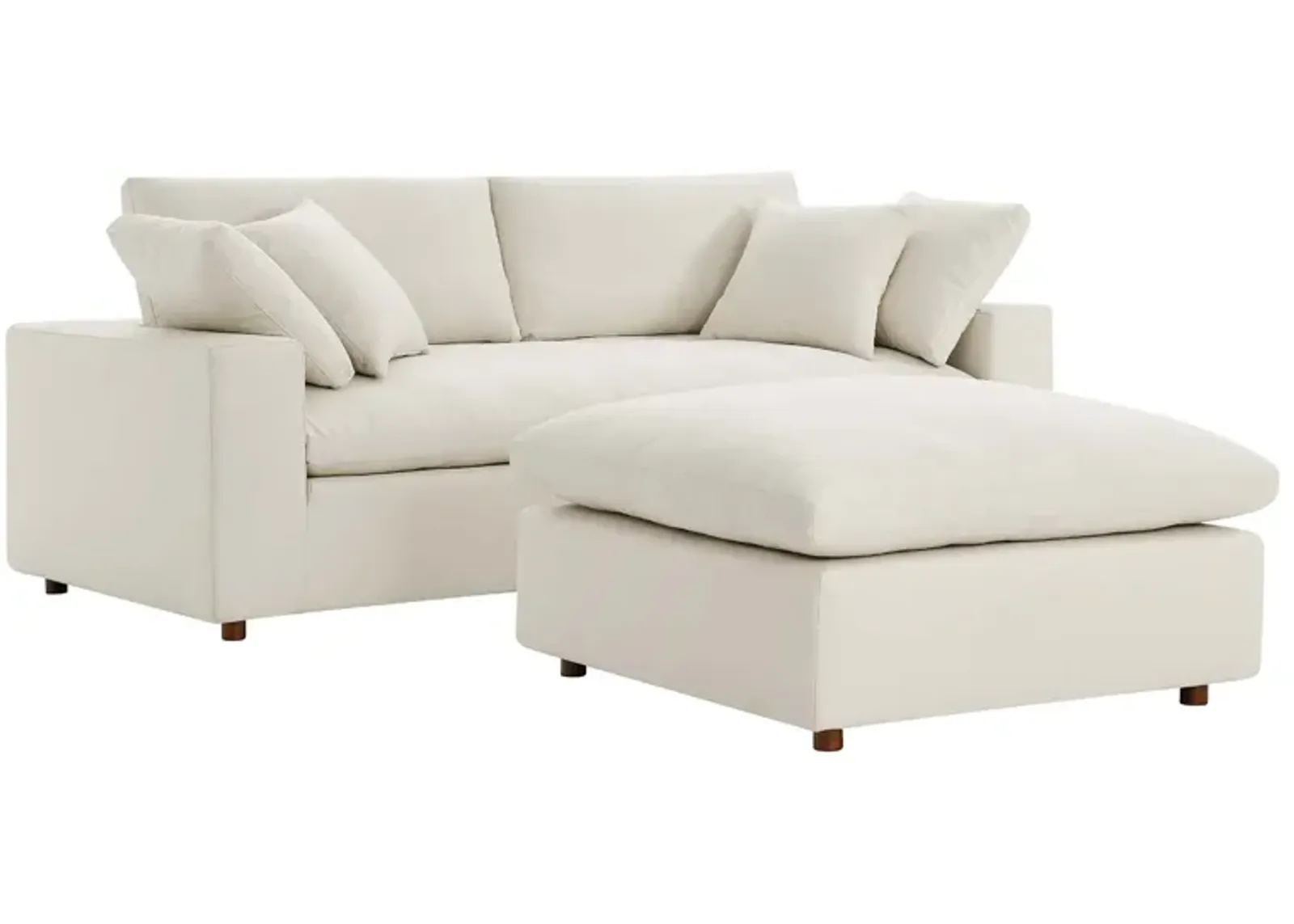 Commix Down Filled Overstuffed Sectional Sofa