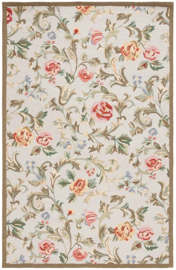 CHELSEA Hand Hooked 2'-9' x 4'-9' area rug