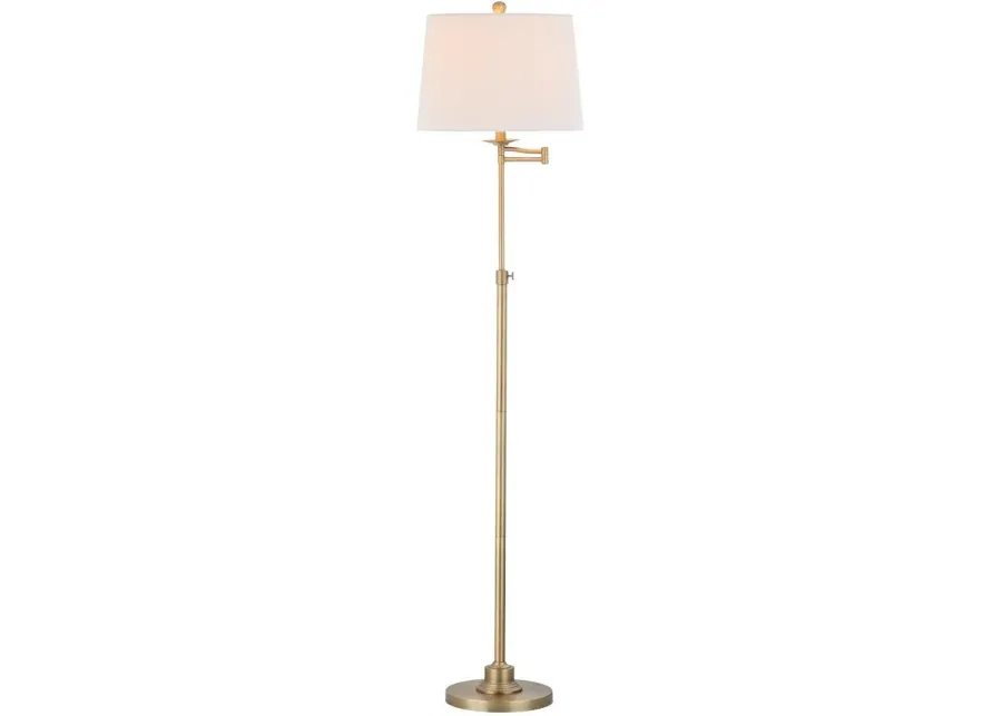 Nadia 64.25-Inch H Adjustable Floor Lamp