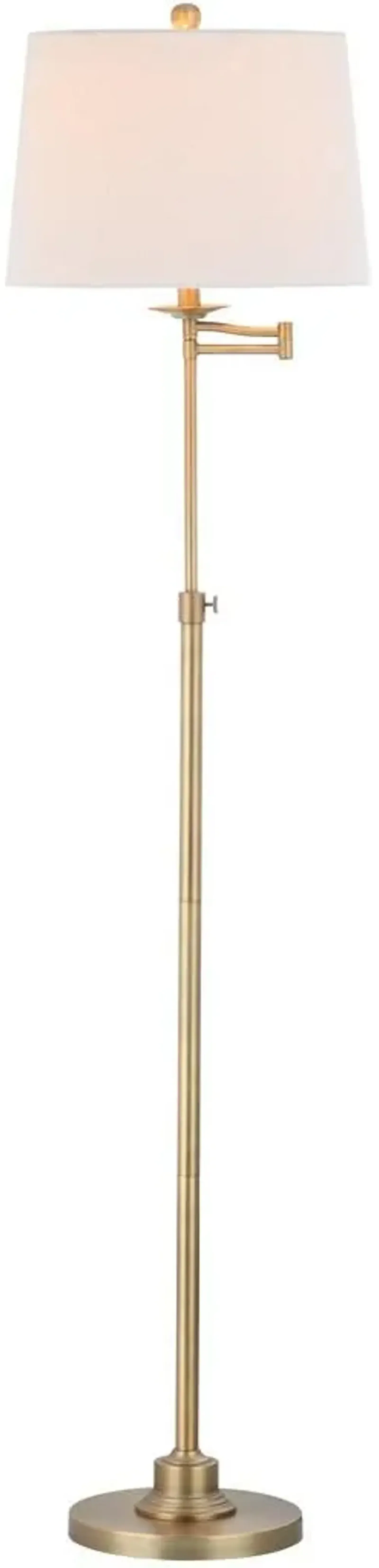 Nadia 64.25-Inch H Adjustable Floor Lamp