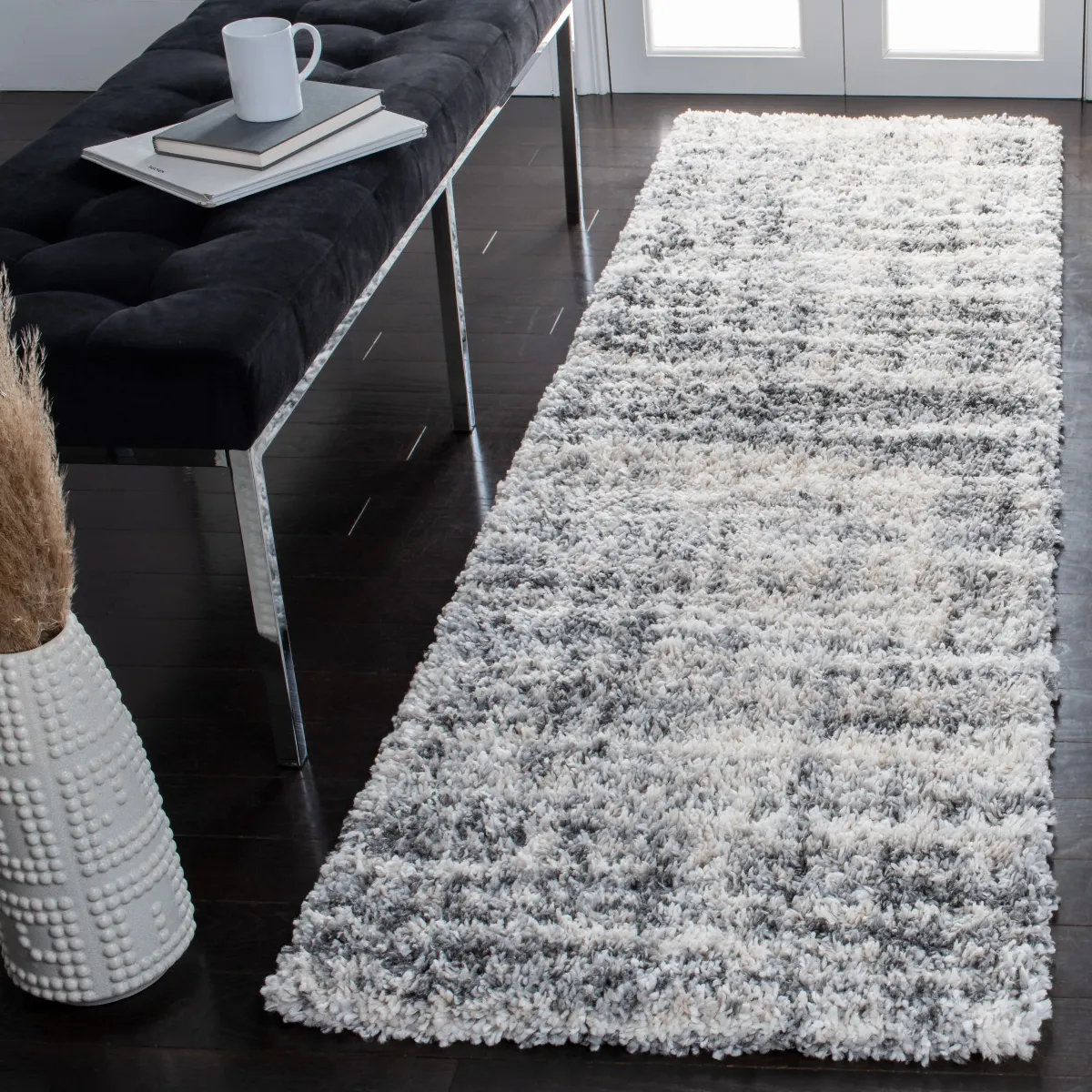 FONTANA SHAG Runner Power Loomed 2'-3" X 10' Rug