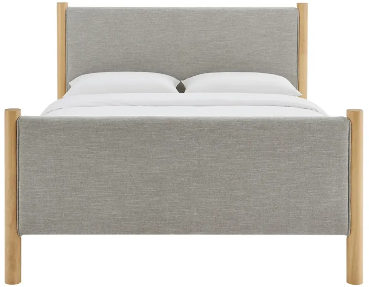 Maven Full Size Fabric Upholstered Platform Bed by Modway