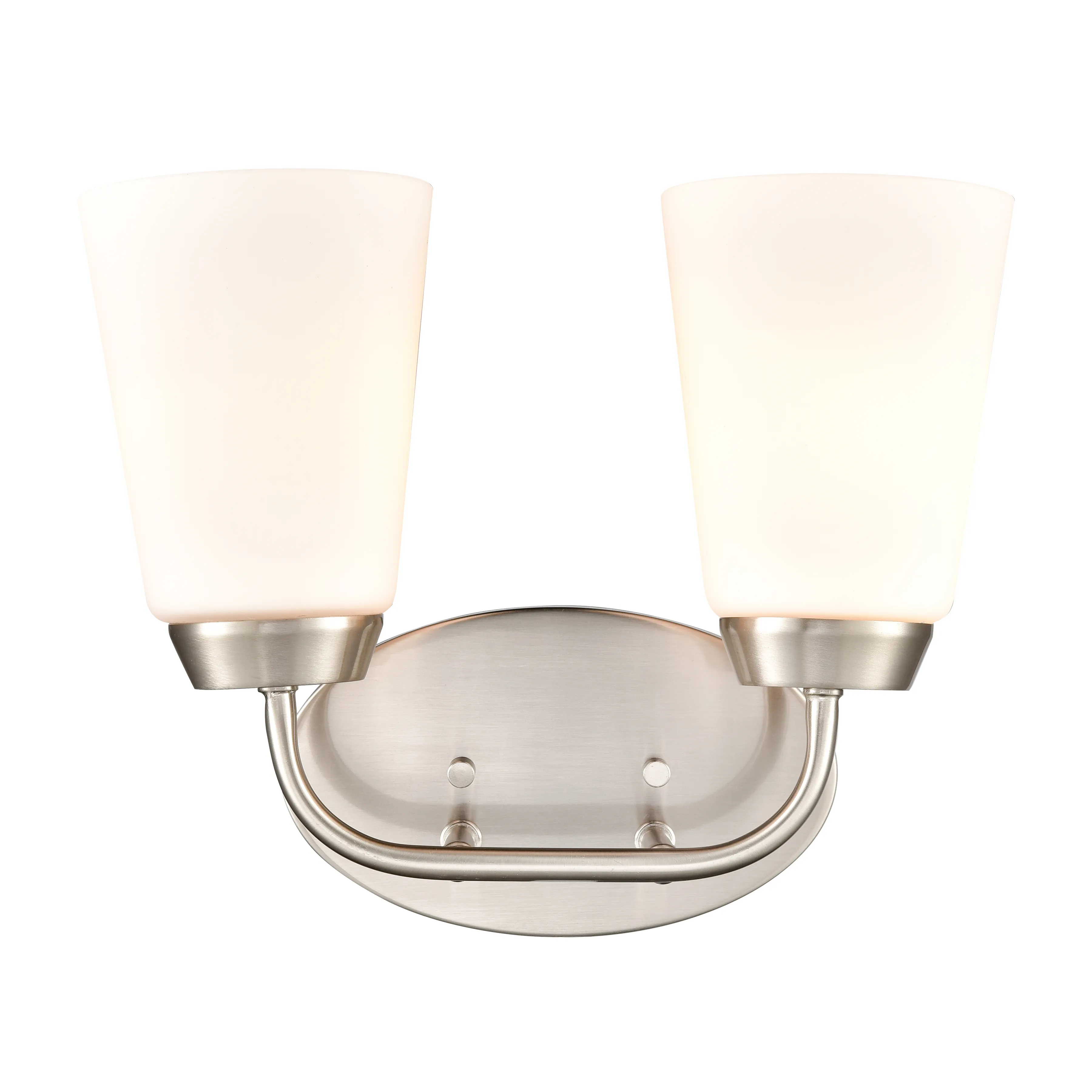 Winslow 12.5" Wide 2-Light Vanity Light - Brushed Nickel