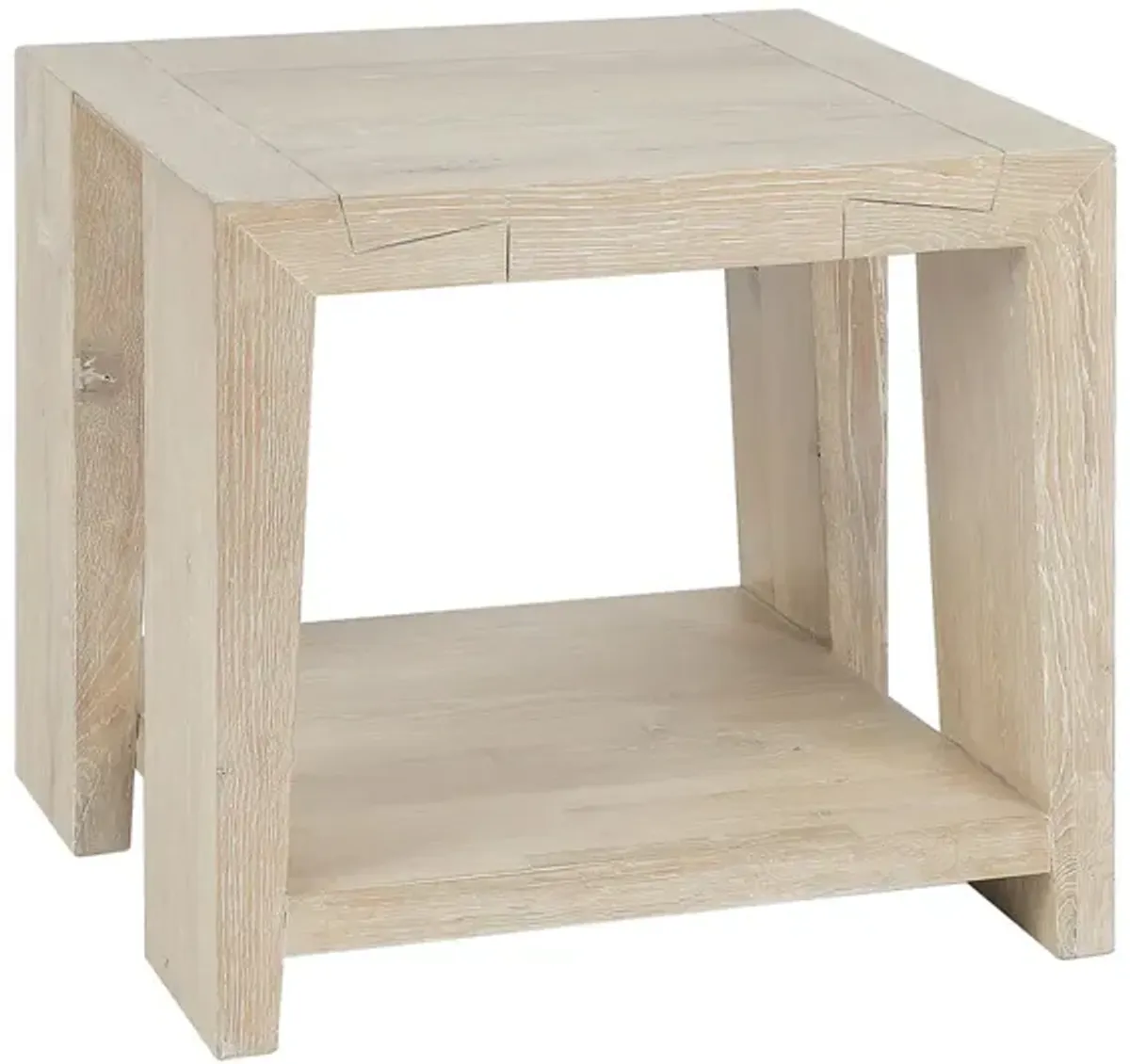 Troy Cracked End Table