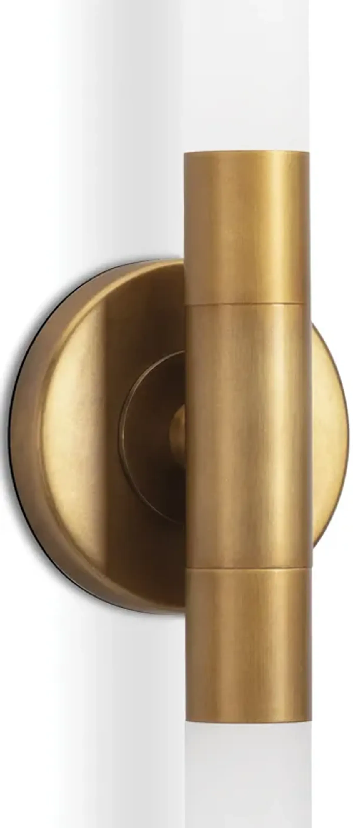 Wick Hilo Sconce (Natural Brass)