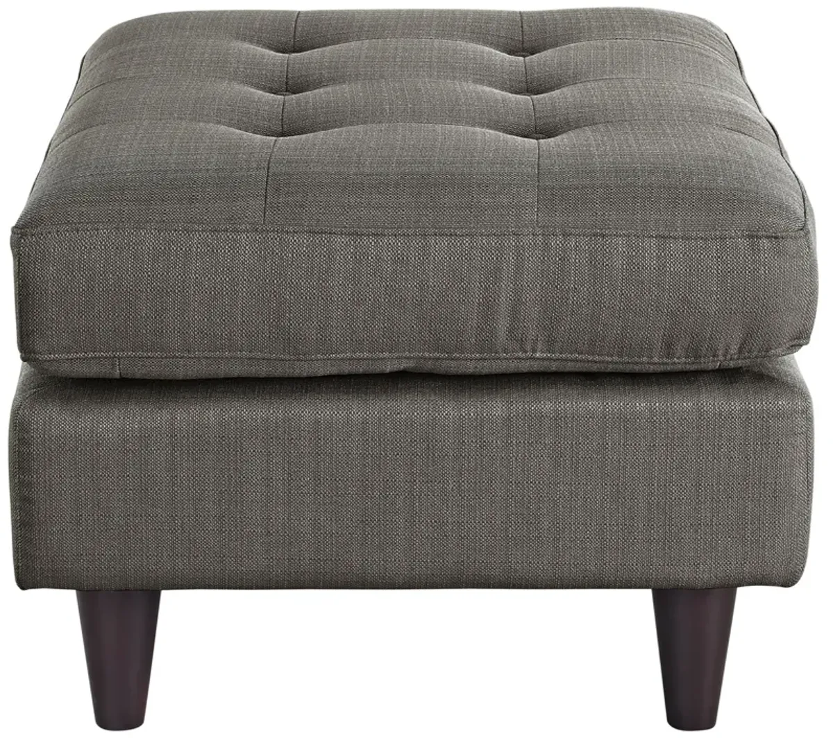 Empress Upholstered Fabric Ottoman