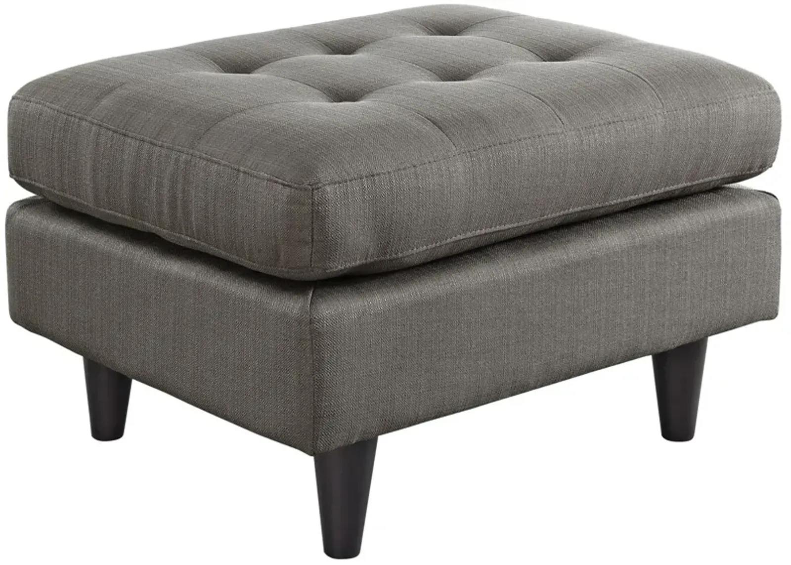 Empress Upholstered Fabric Ottoman