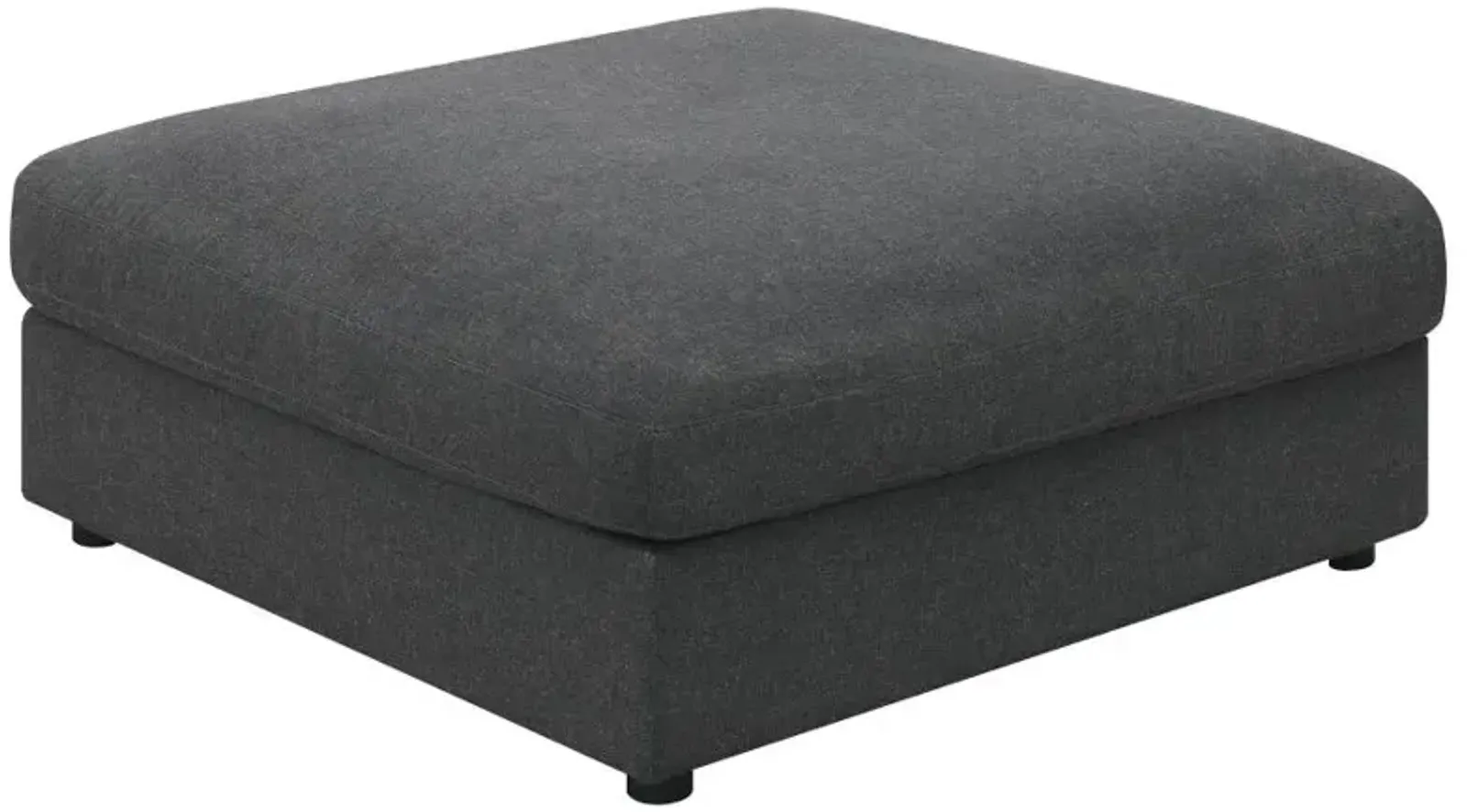 Serene Upholstered Rectangular Ottoman