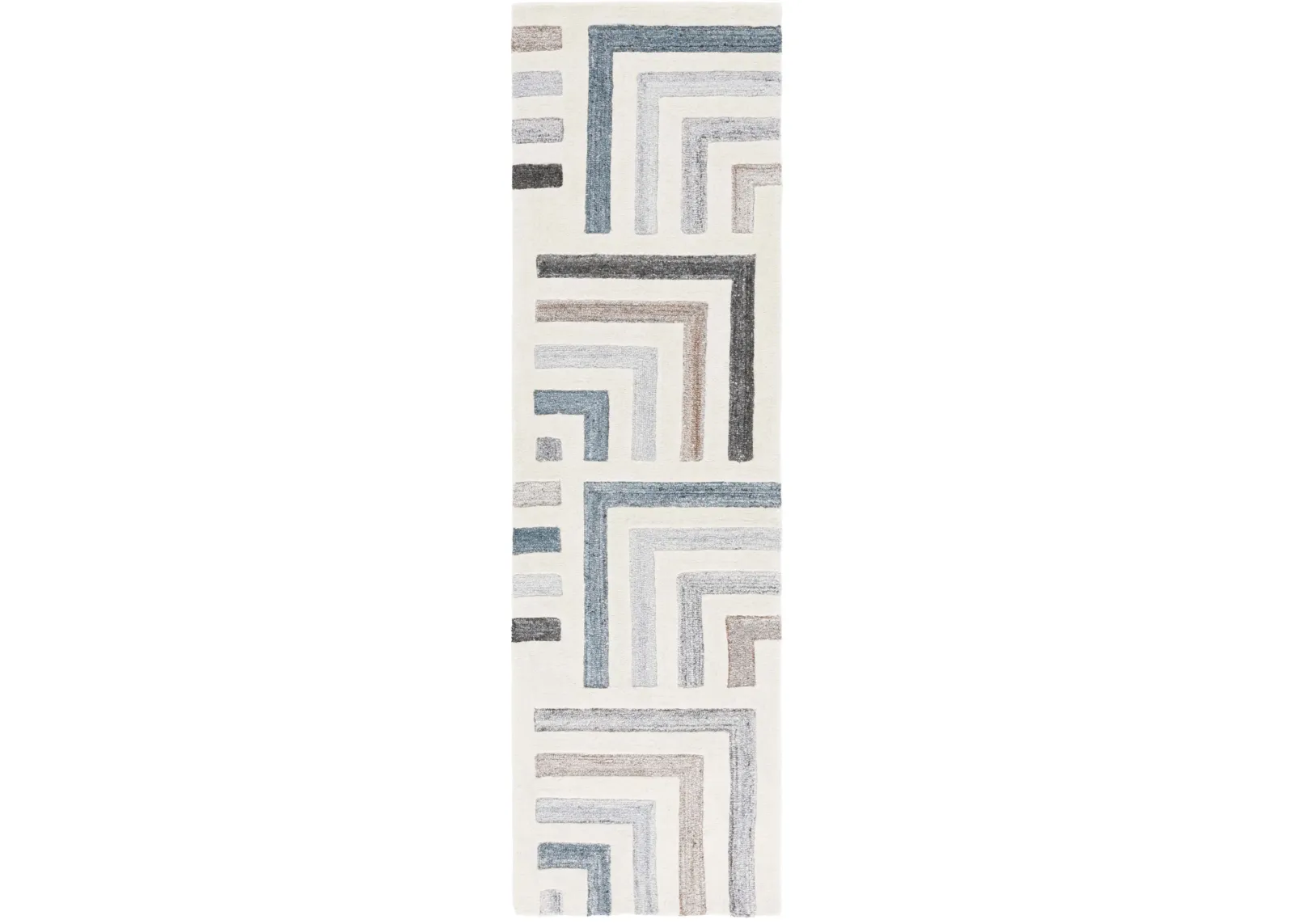 FIFTH AVENUE 601 IVORY  2'-3' x 8' Runner Rug