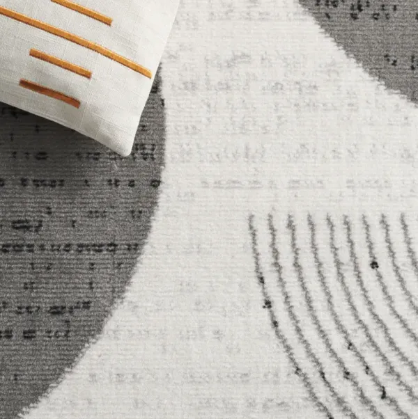 TEMPLE 103 IVORY  6'-7' x 6'-7' Square Square Rug