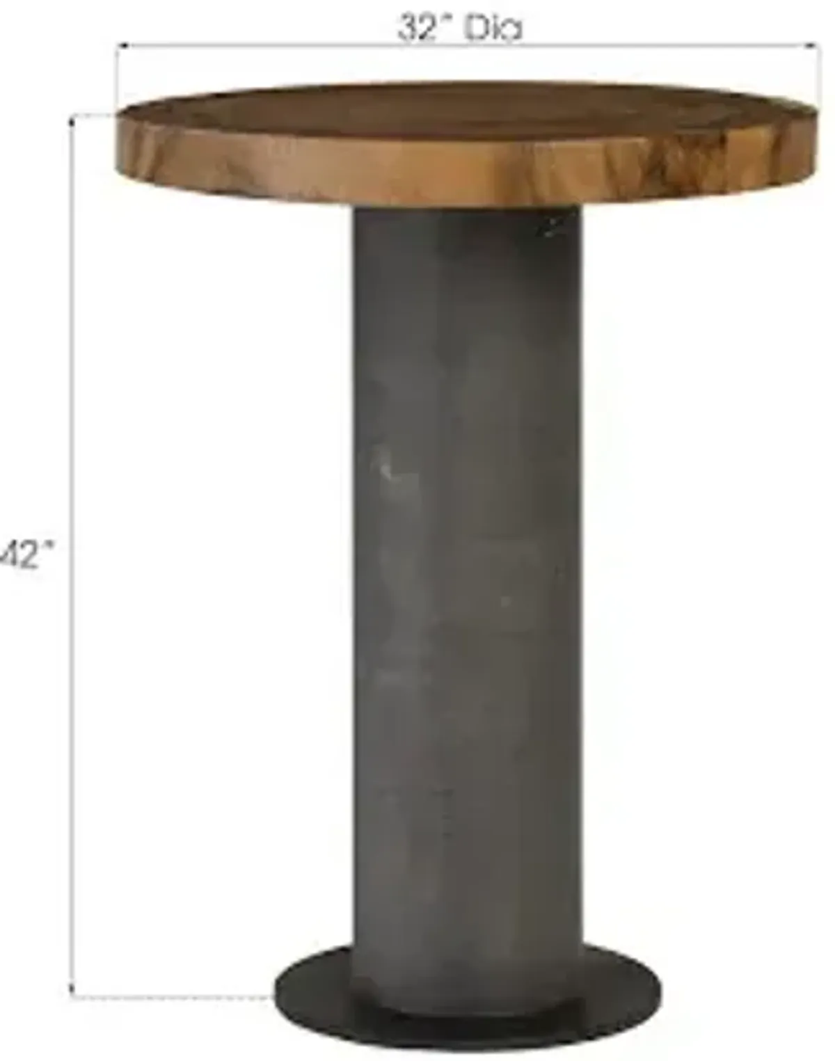 Concrete Bar Table