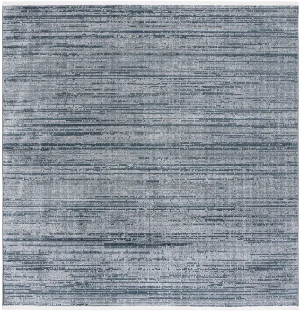 MILA 238 BLUE  6'-7' x 6'-7' Square Square Rug