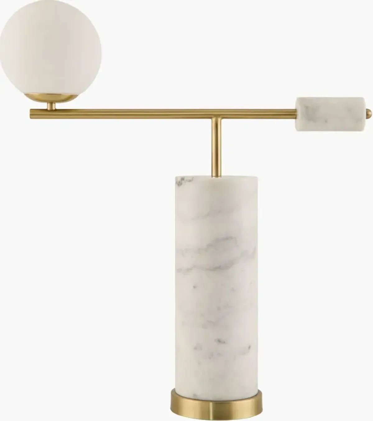 Oslin OSL-001 25"H x 6"W x 21"D Accent Table Lamp