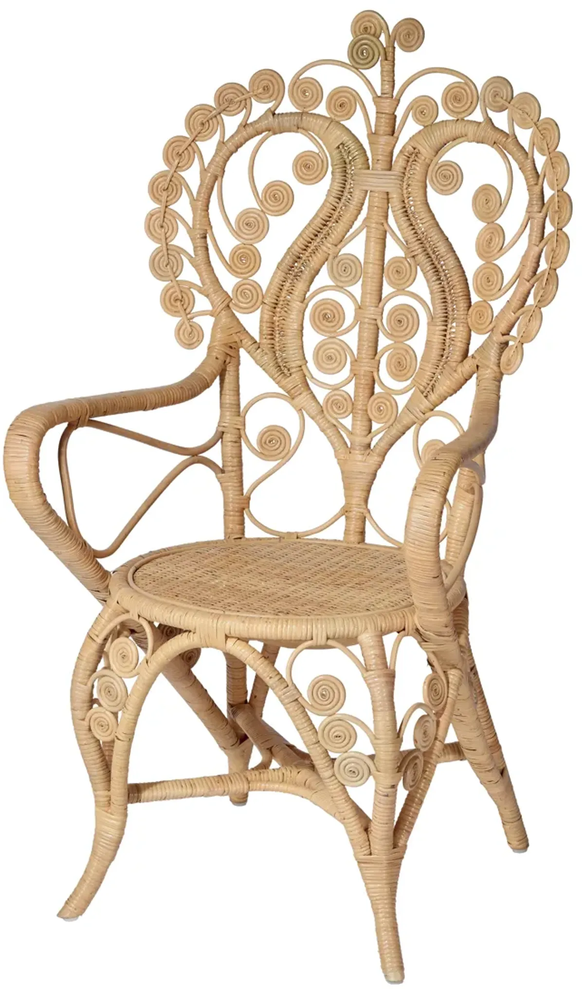 Hibiscus Rattan Arm Chair