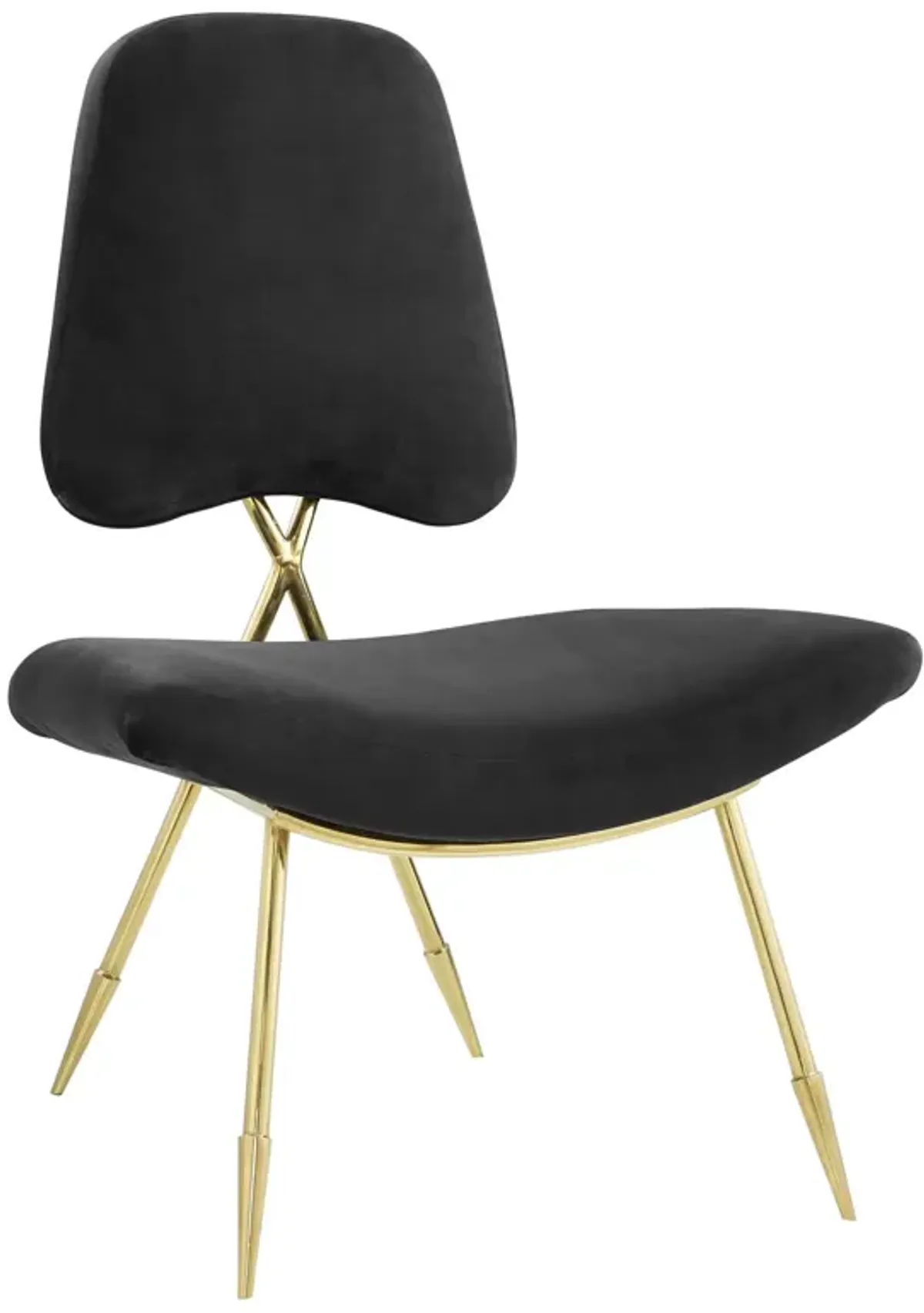 Ponder Performance Velvet Lounge Chair