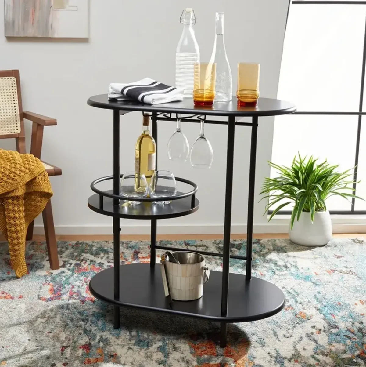 Iva 3-Tier Swivel Bar Table