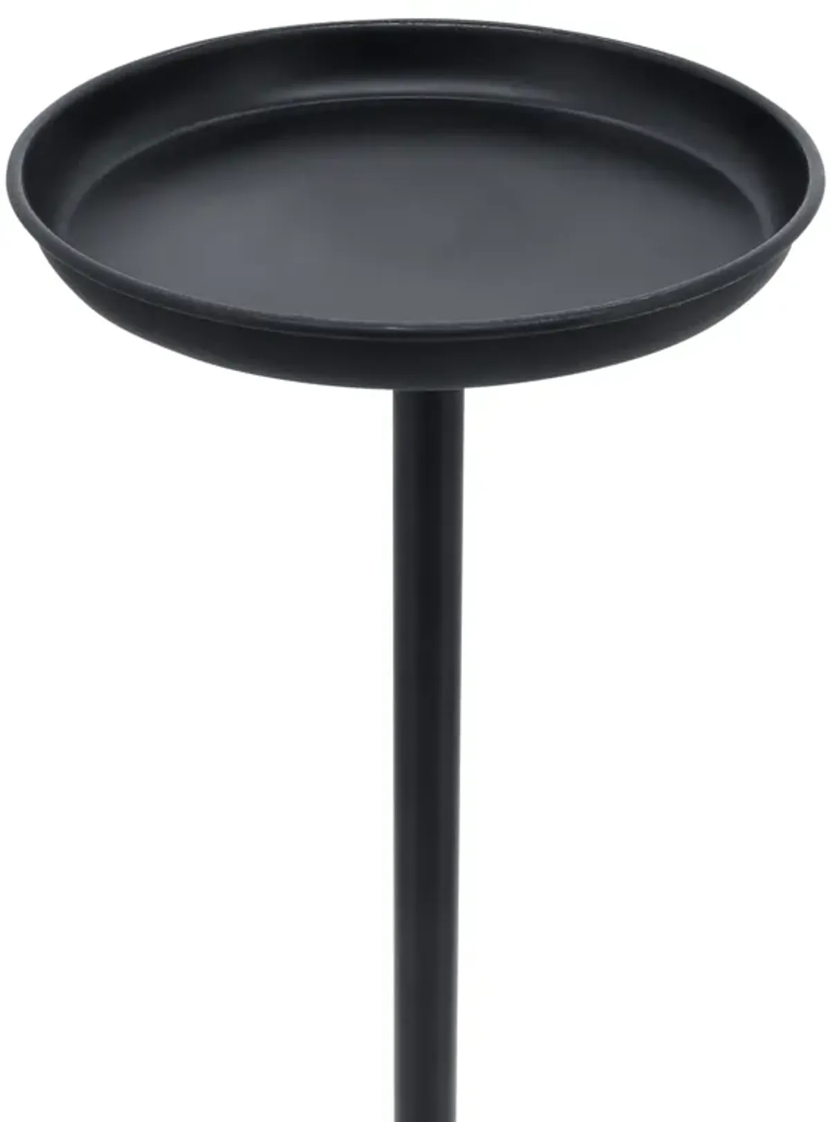 Metal, Drink Table, Black