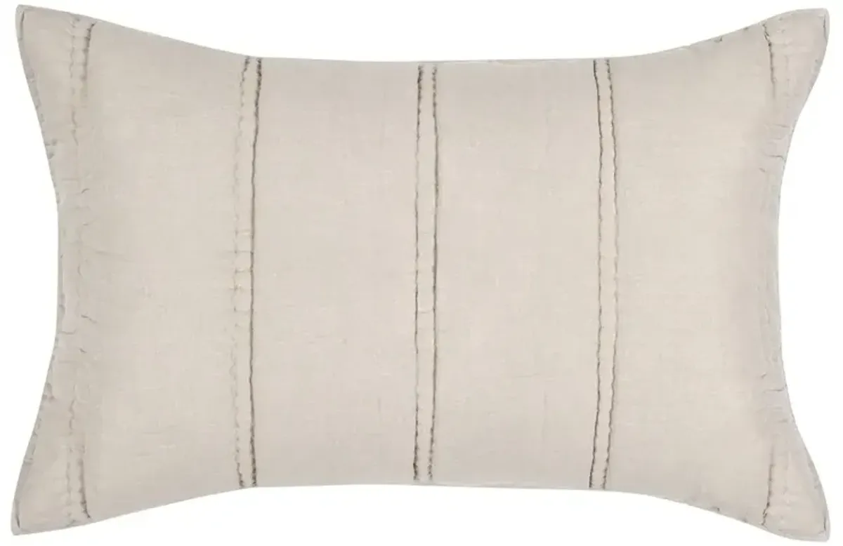 Rowen Sustainable Fabric Beige King Sham
