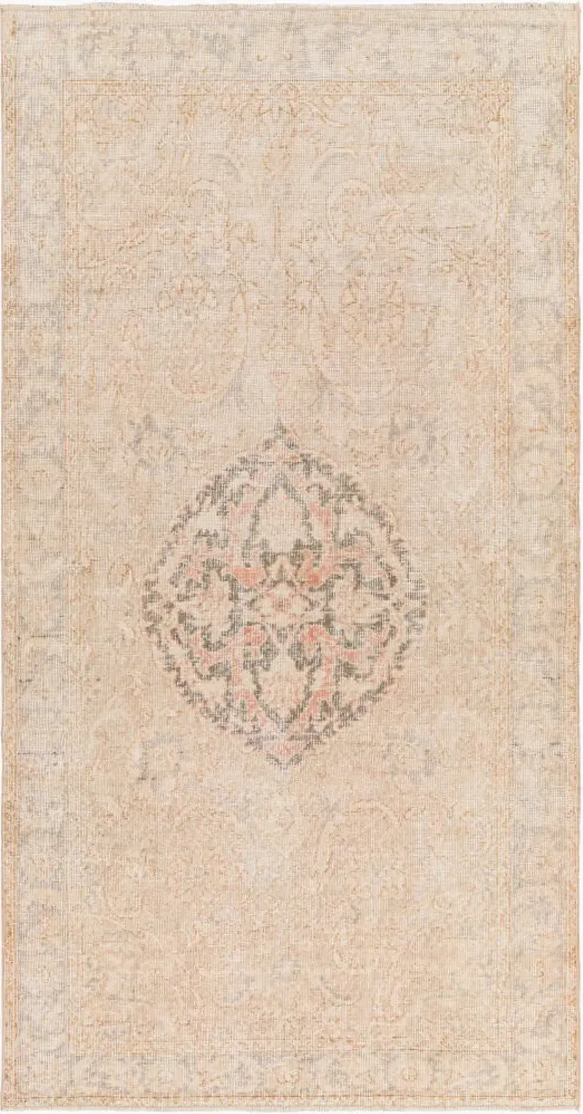 Antique One of a Kind AOOAK-1213 4'3" x 10'8" Handmade Rug