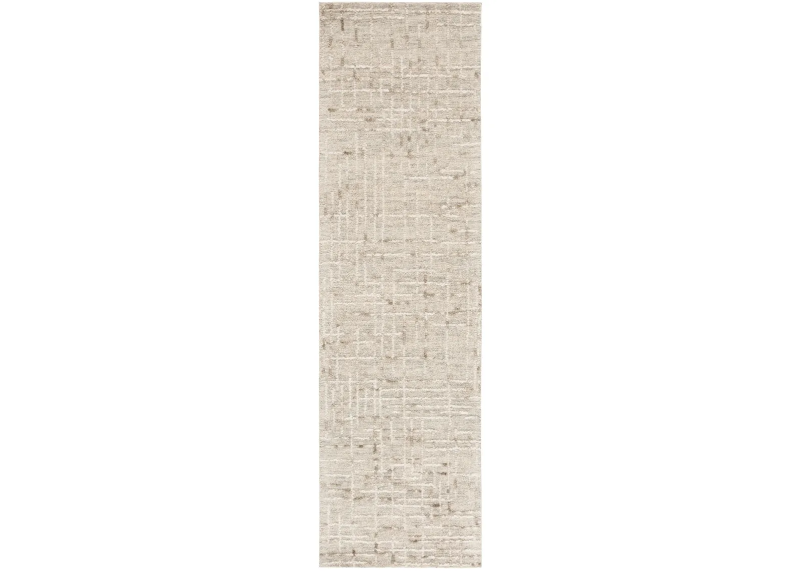 ABSTRACT 280 GREY  2'-3' x 8' Runner Rug