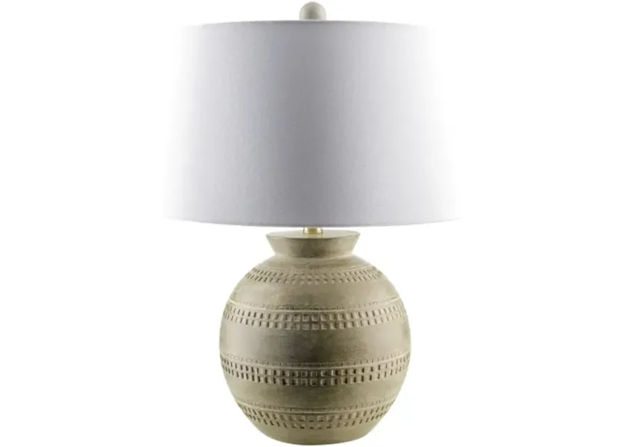 Atollo ATL-002 21"H x 14"W x 14"D Accent Table Lamp