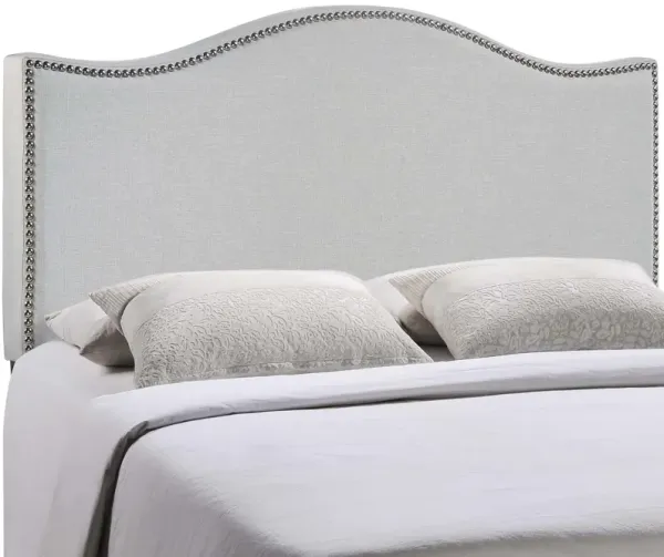 Curl Full Nailhead Upholstered Headboard