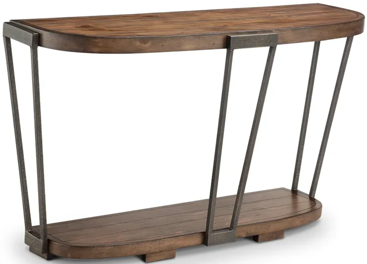 Yukon Demilune Sofa Table