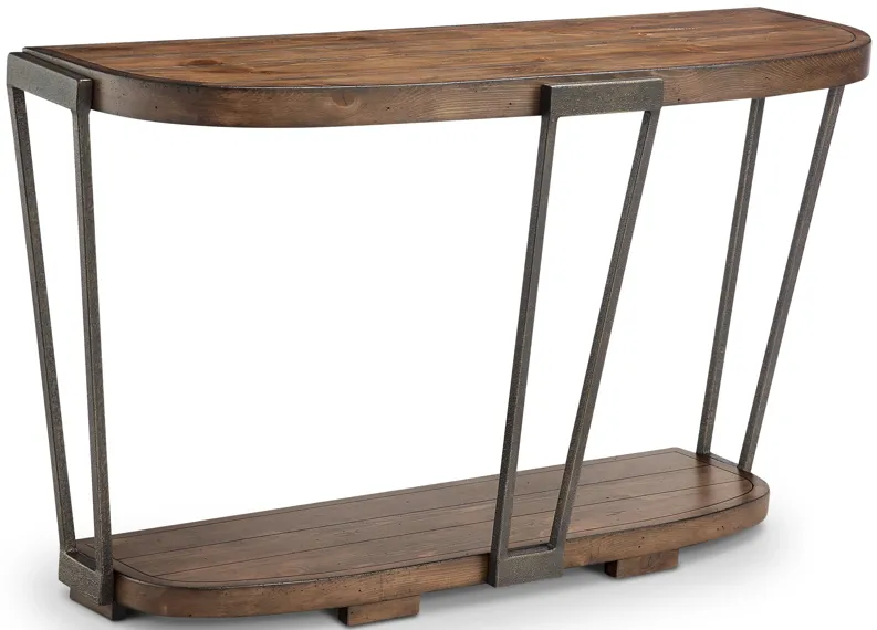 Yukon Demilune Sofa Table