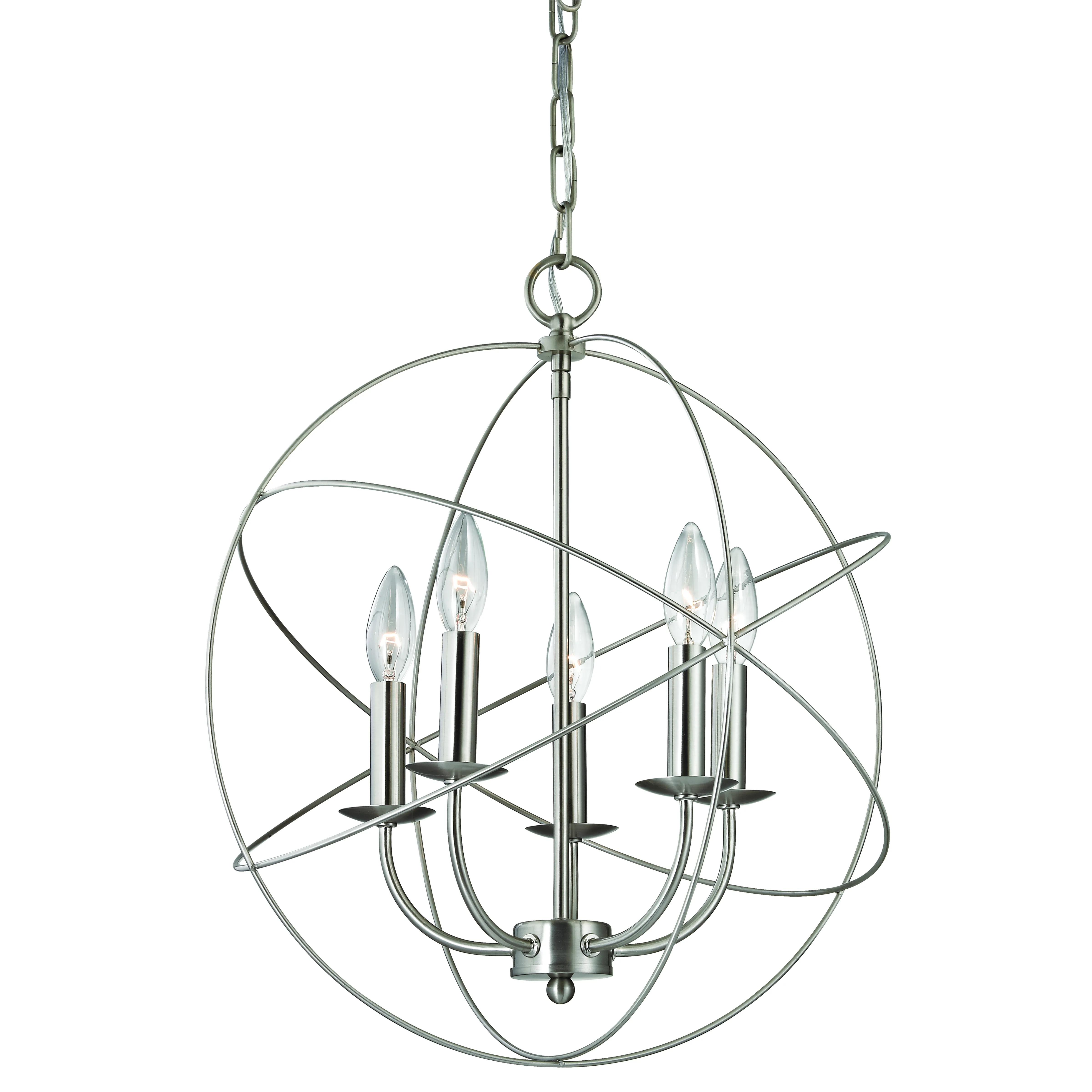 Williamsport 18" Wide 5-Light Chandelier 