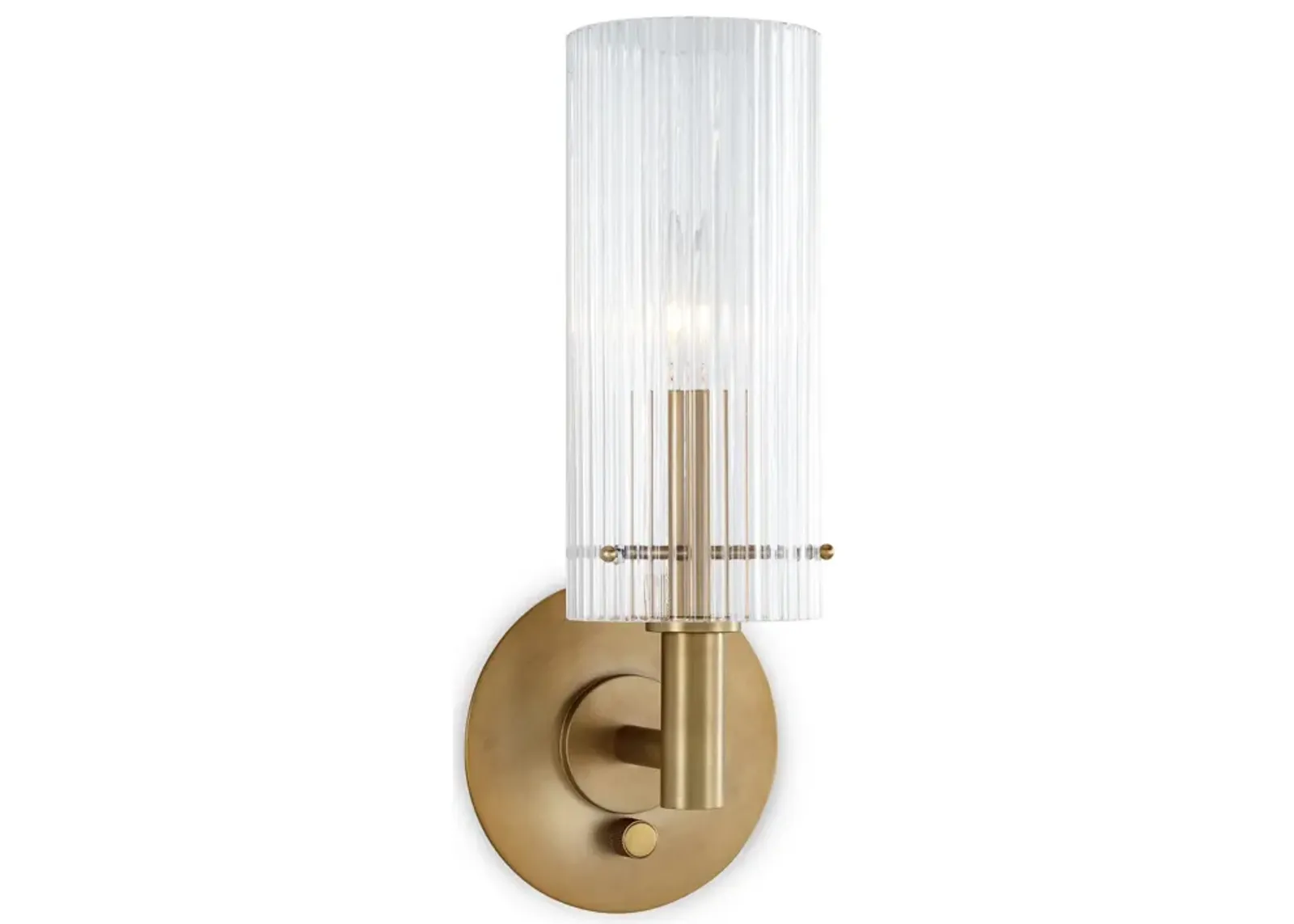 Dixie Sconce (Natural Brass)