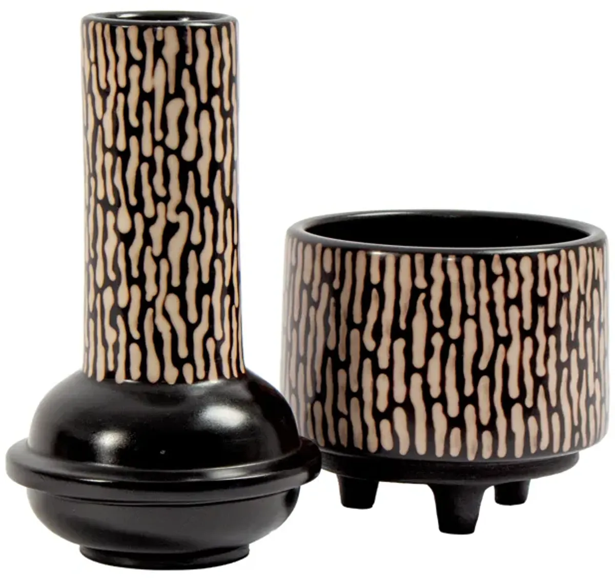 Ofelia Planter - Small Black