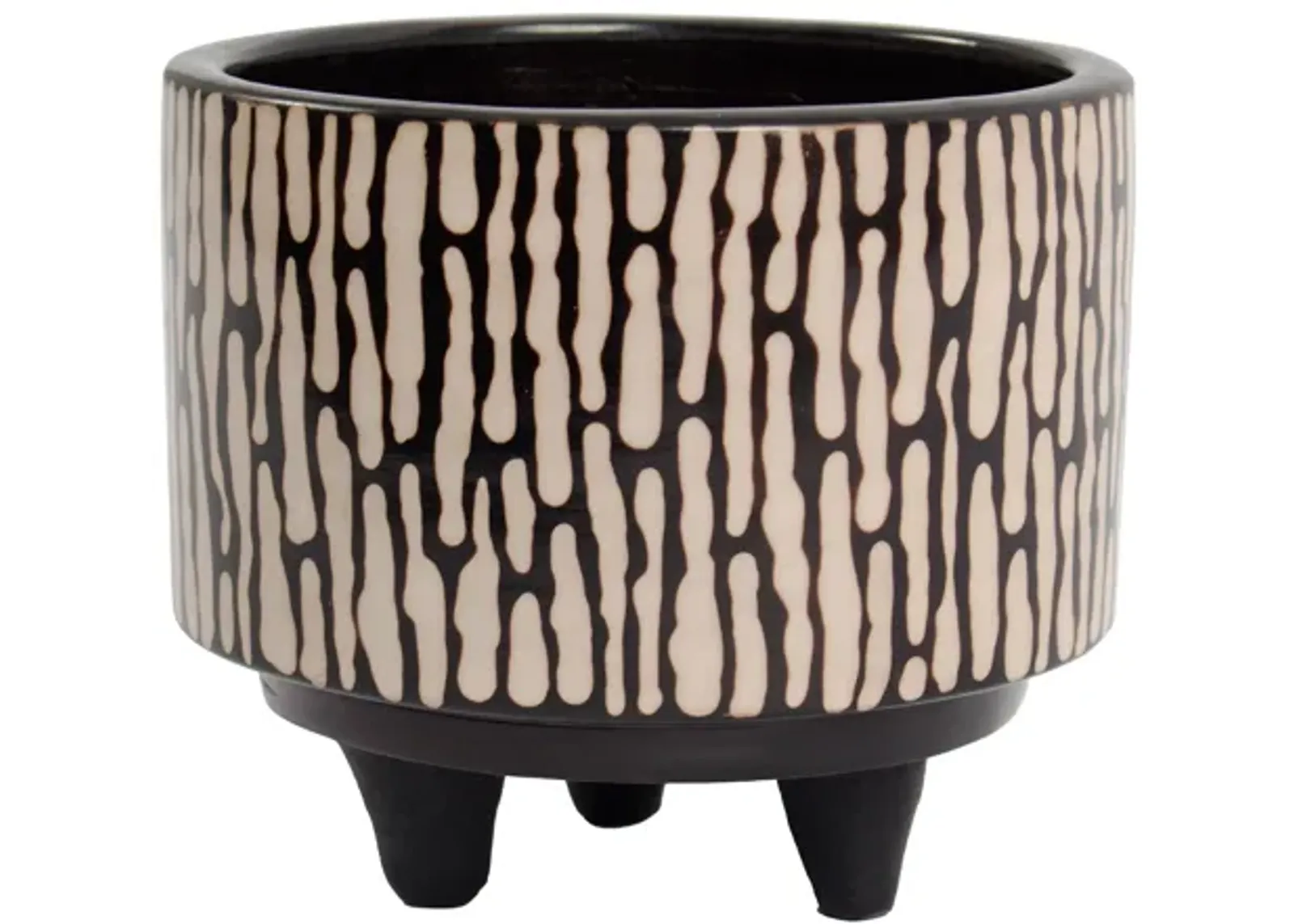 Ofelia Planter - Small Black