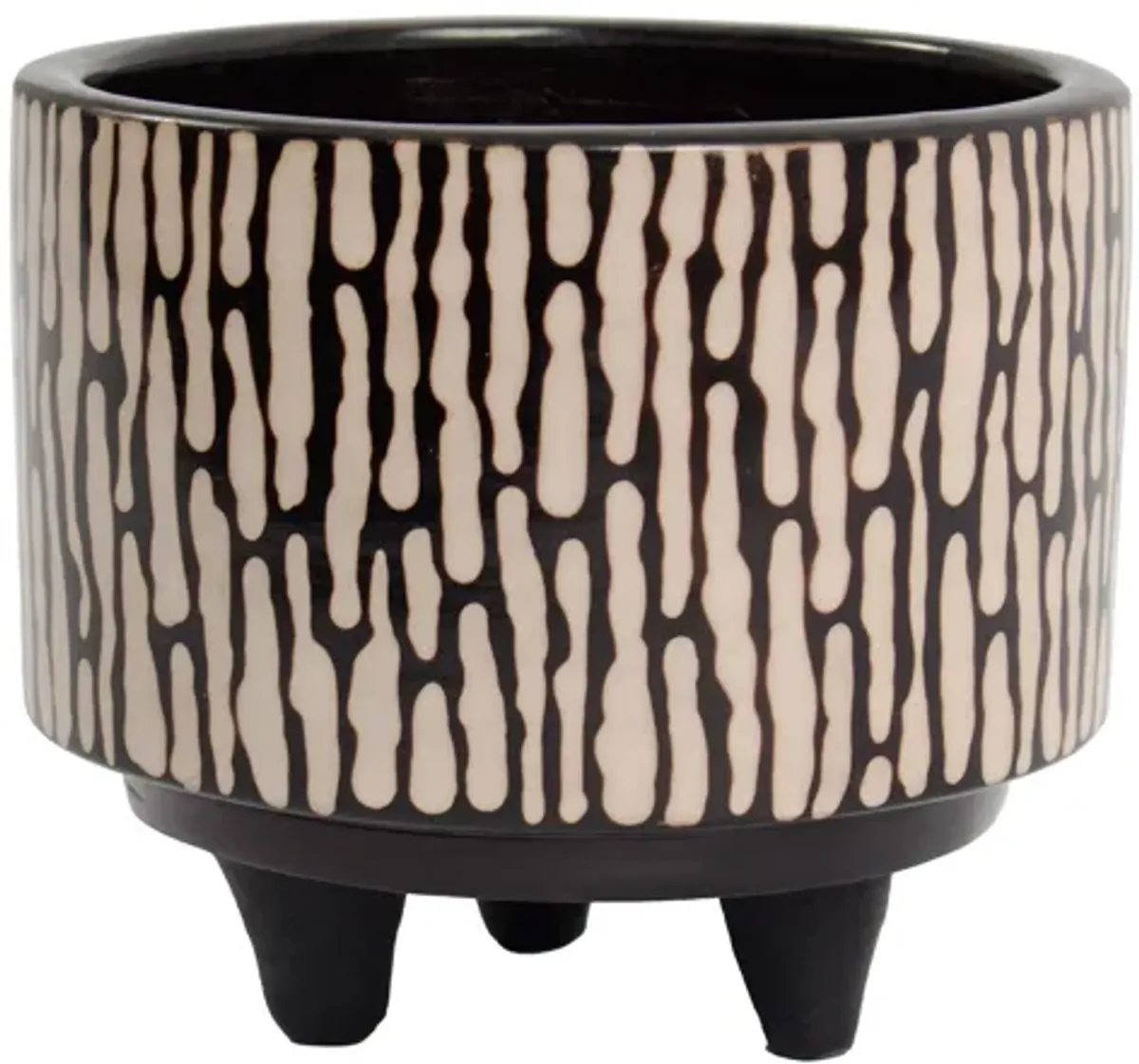 Ofelia Planter - Small Black