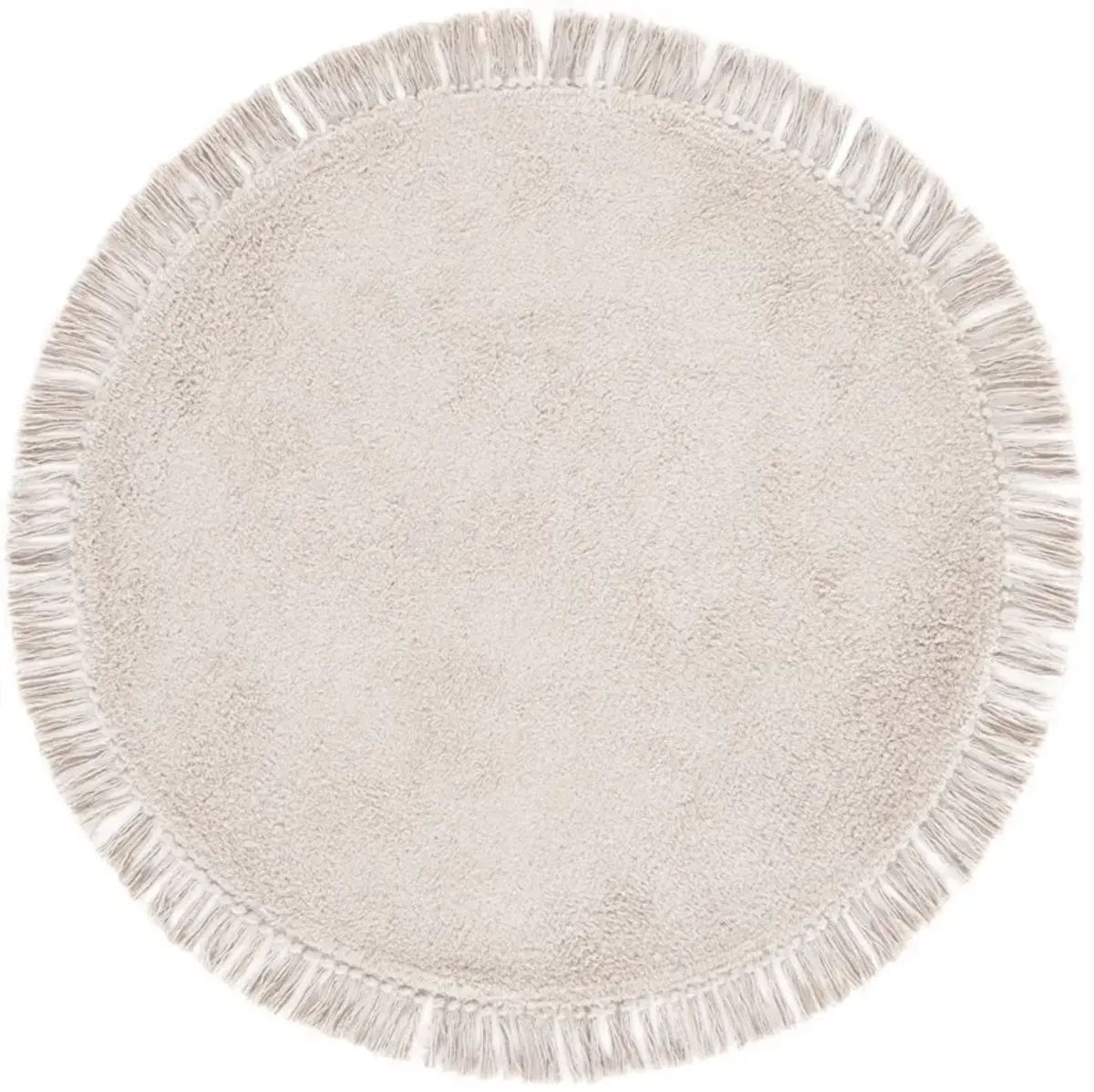 EASY CARE 221 BEIGE 6' x 6' Round Round Rug