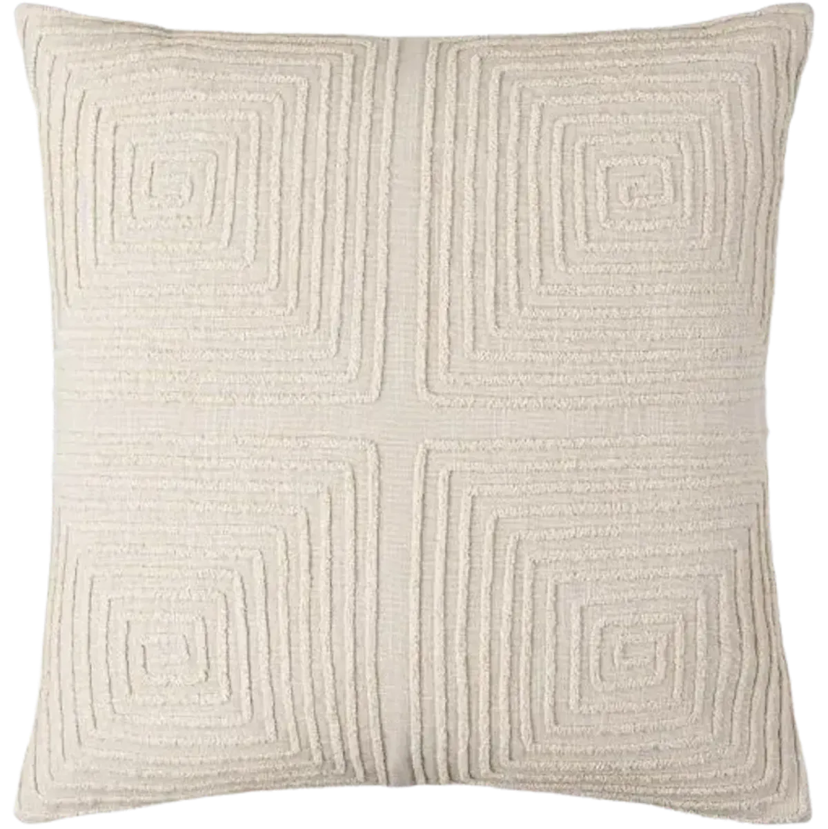 Embrey EBE-001 18"L x 18"W Accent Pillow