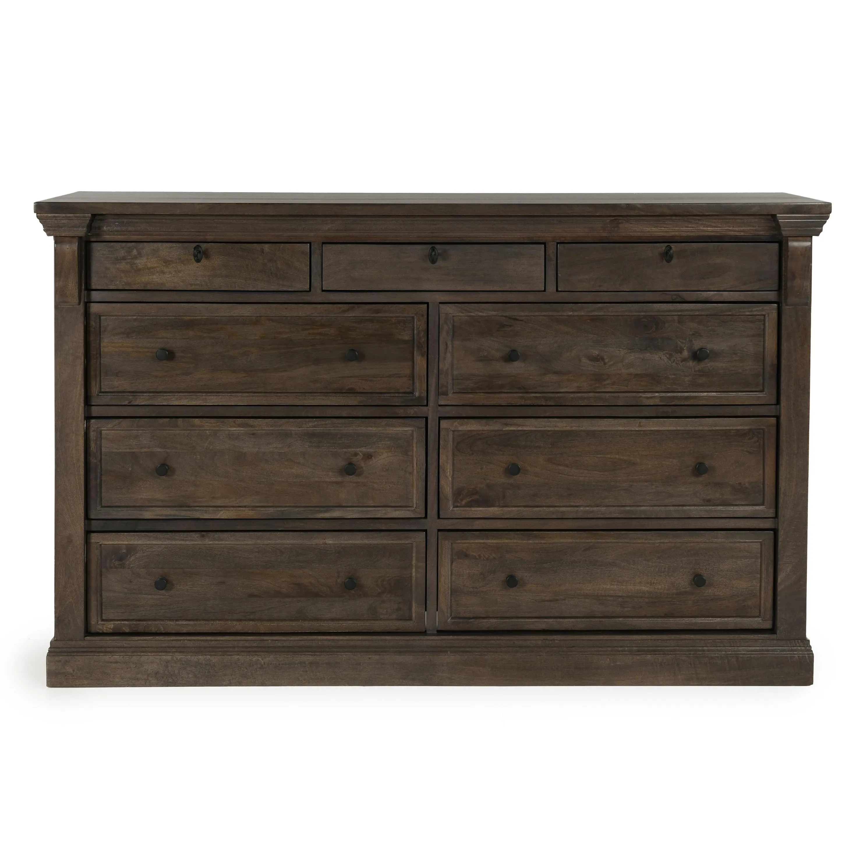 Adelaide Wood 9Dwr Dresser Cocoa Brown