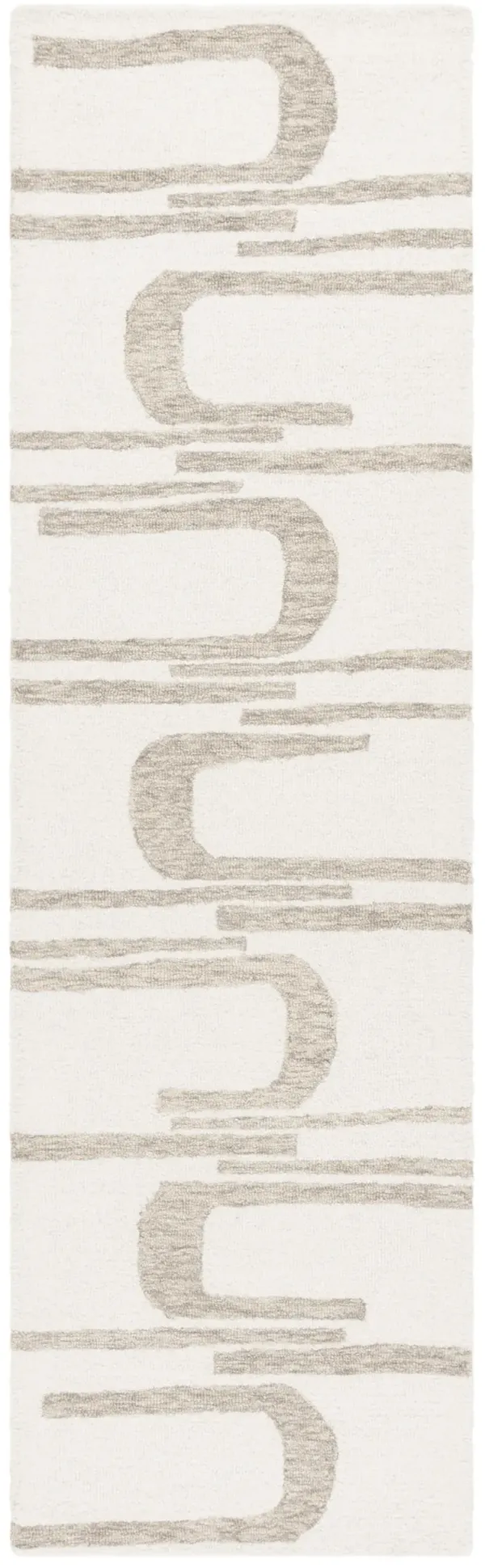 EBONY Hand Tufted 2'-3' x 8' runner