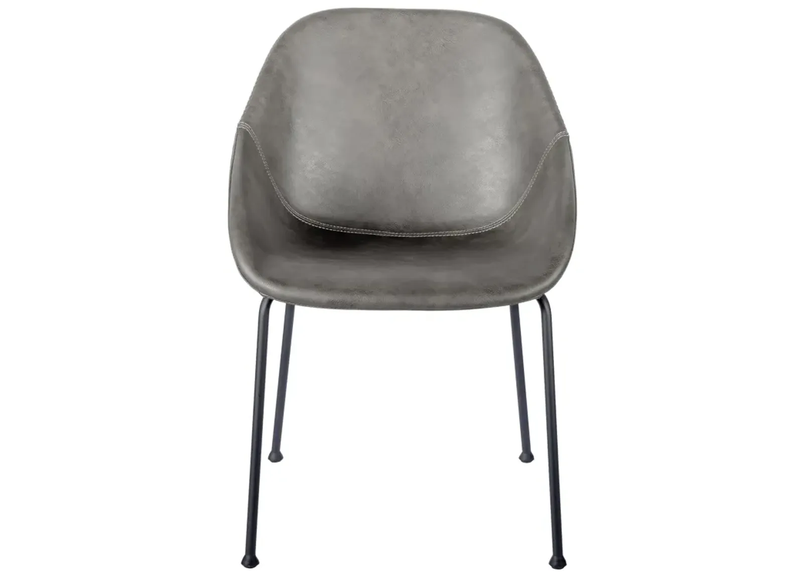 Corinna Side Chair in Dark Gray - Set of 2