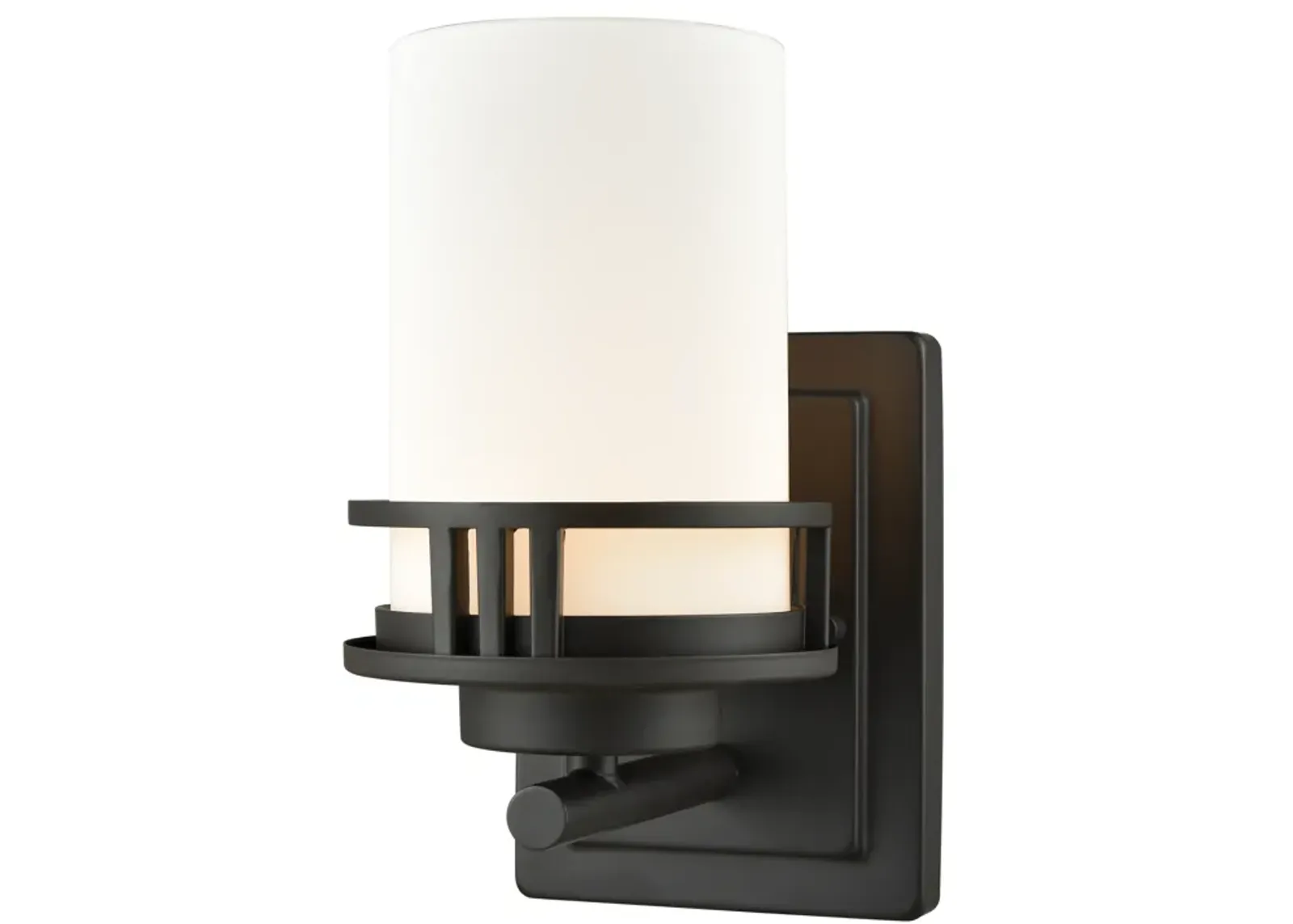 Ravendale 9" High 1-Light Sconce - Oil Rubbed Bronze