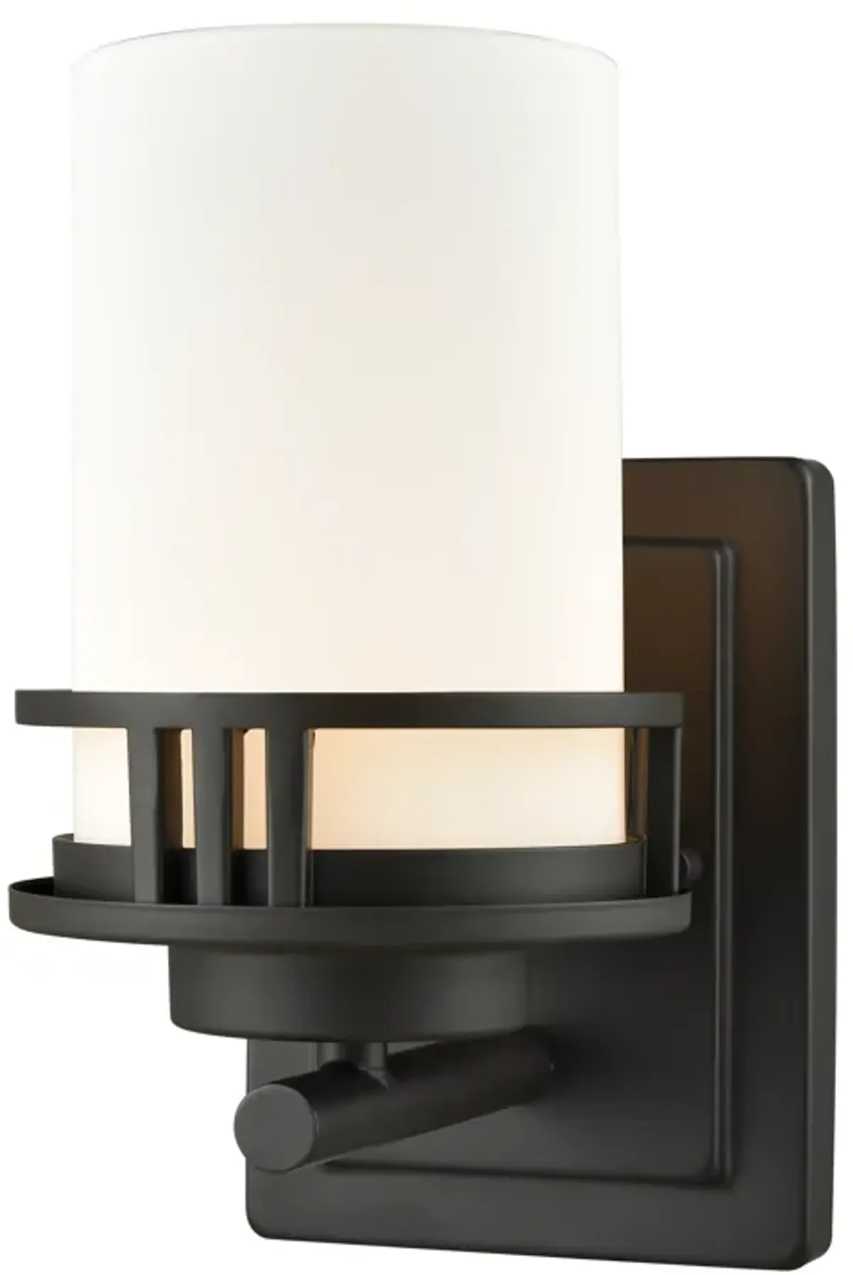 Ravendale 9" High 1-Light Sconce - Oil Rubbed Bronze