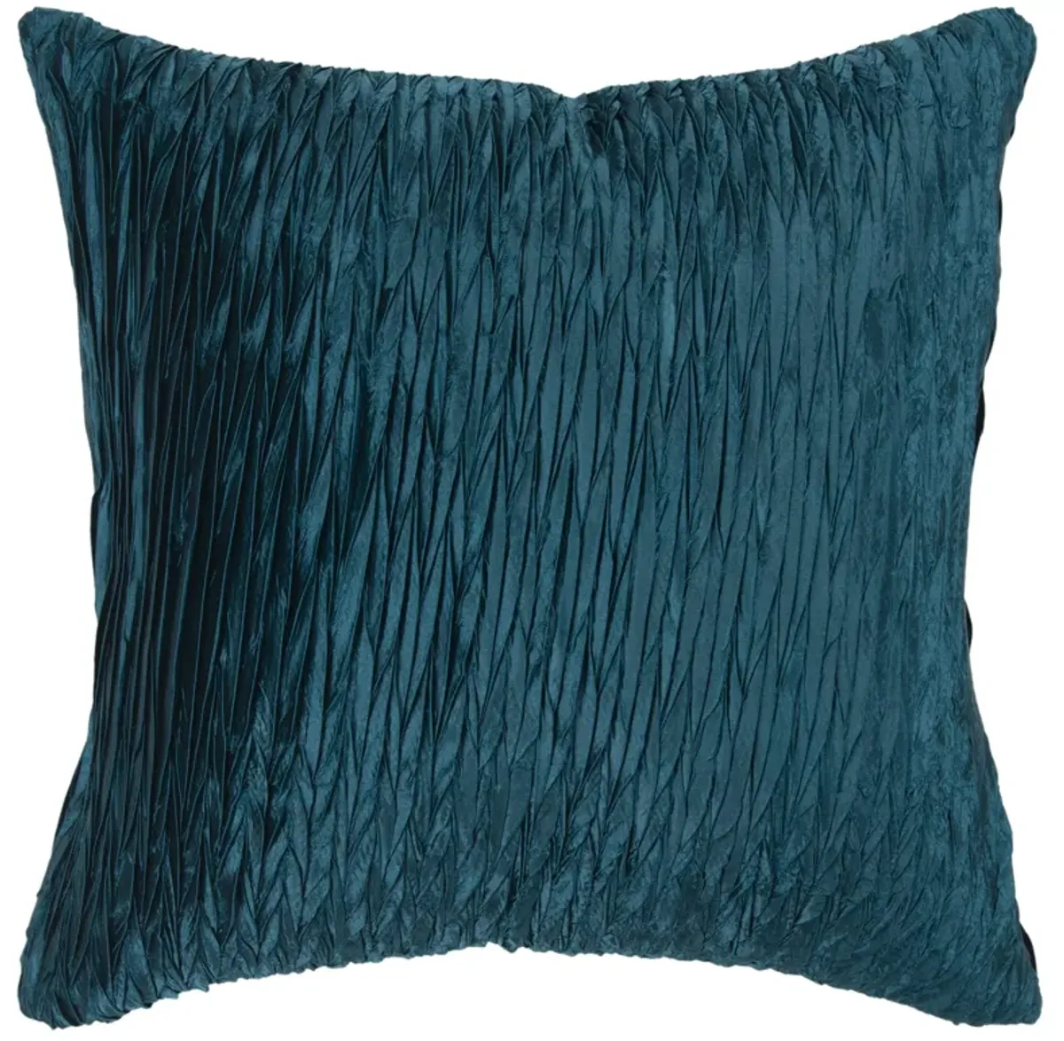 Stripe Peacock Blue Pillow